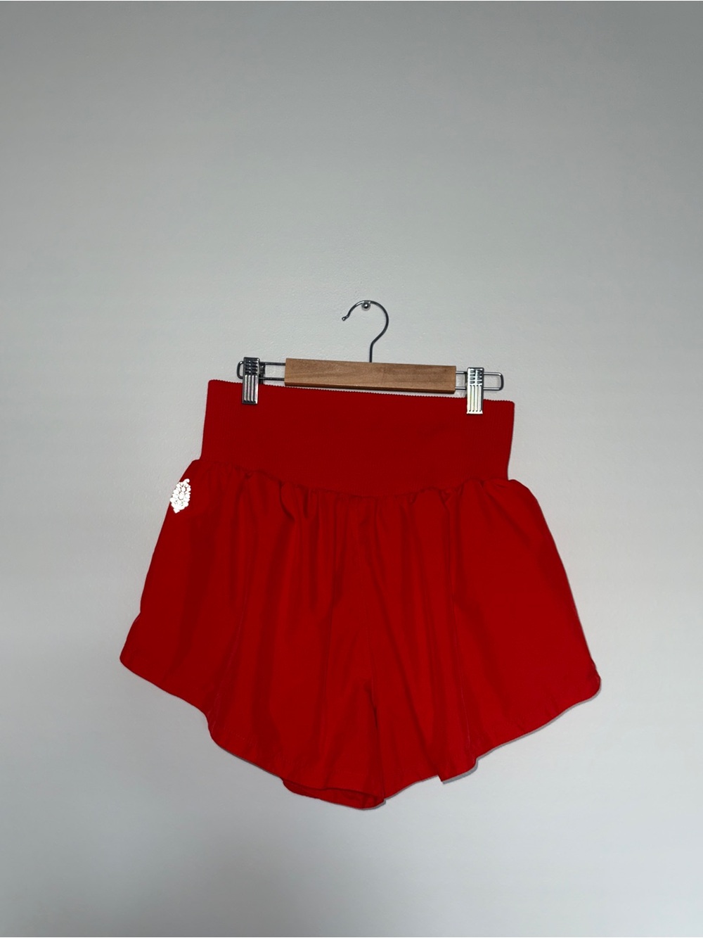 Free People Movement | Carpe Diem Shorts | Red | Medium - Picture 7 of 10